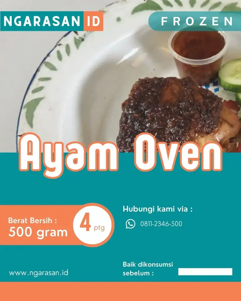 Frozen Ayam Oven Ngarasan