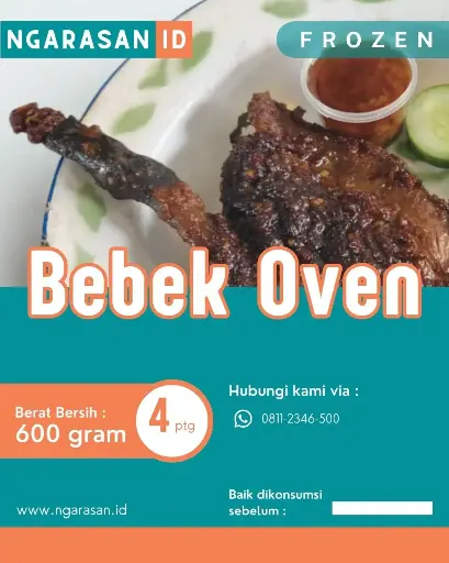 Frozen Bebek Oven Ngarasan